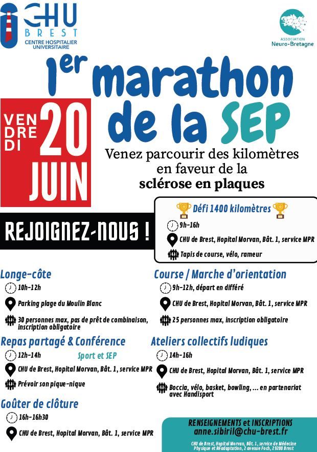 Programme Marathon CHU Brest Programme Marathon CHU Brest