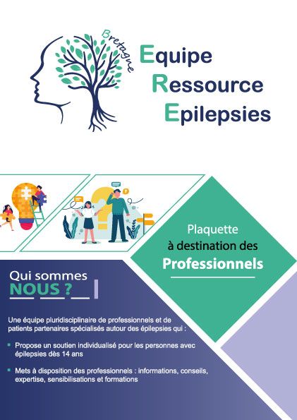 Plaquette Equipe Ressource Epilepsies &agrave; destination des professionnels